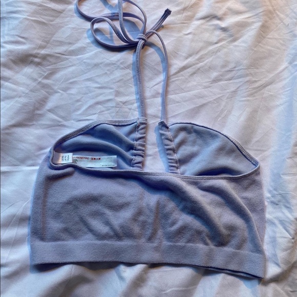 Urban Outfitters Out From Under Cozy Up Seamless Convertible Bra Top - Lavender - Picture 3 of 3